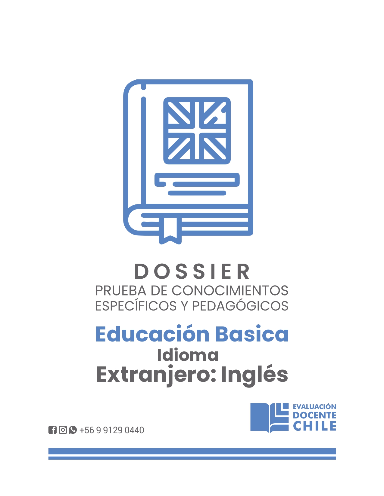 Dossier Prueba De Conocimientos Educaci N B Sica Ingles Evaluaci N