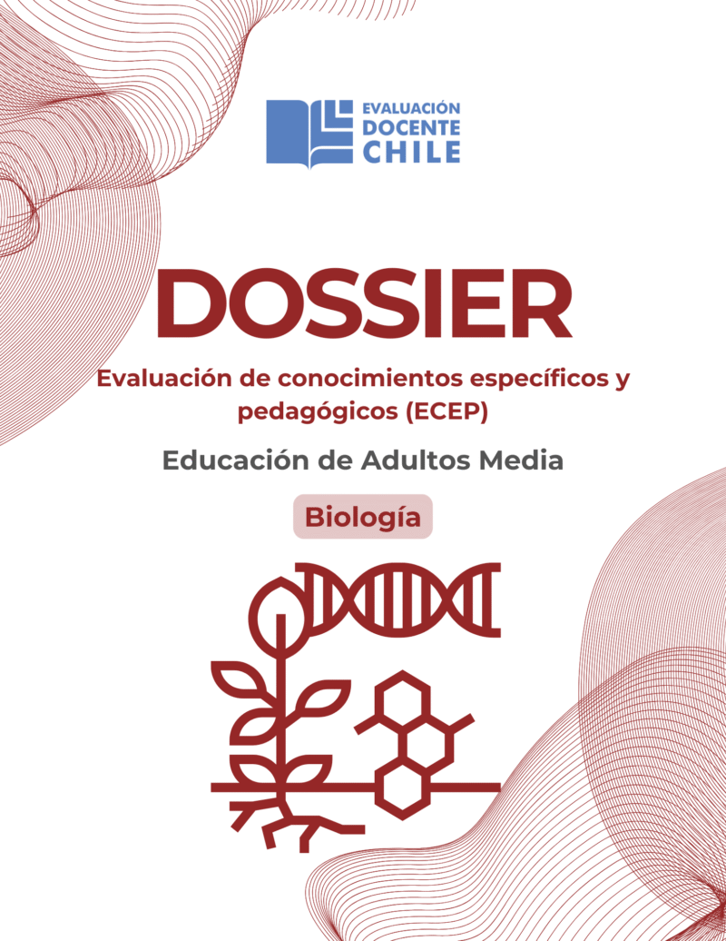 Dossier prueba de conocimientos pedagógicos Ed. adultos media Biología