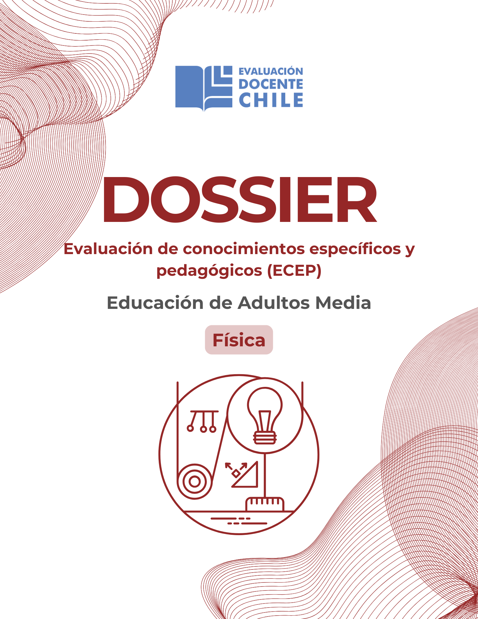 Dossier prueba de conocimientos pedagógicos Ed. adultos media Física