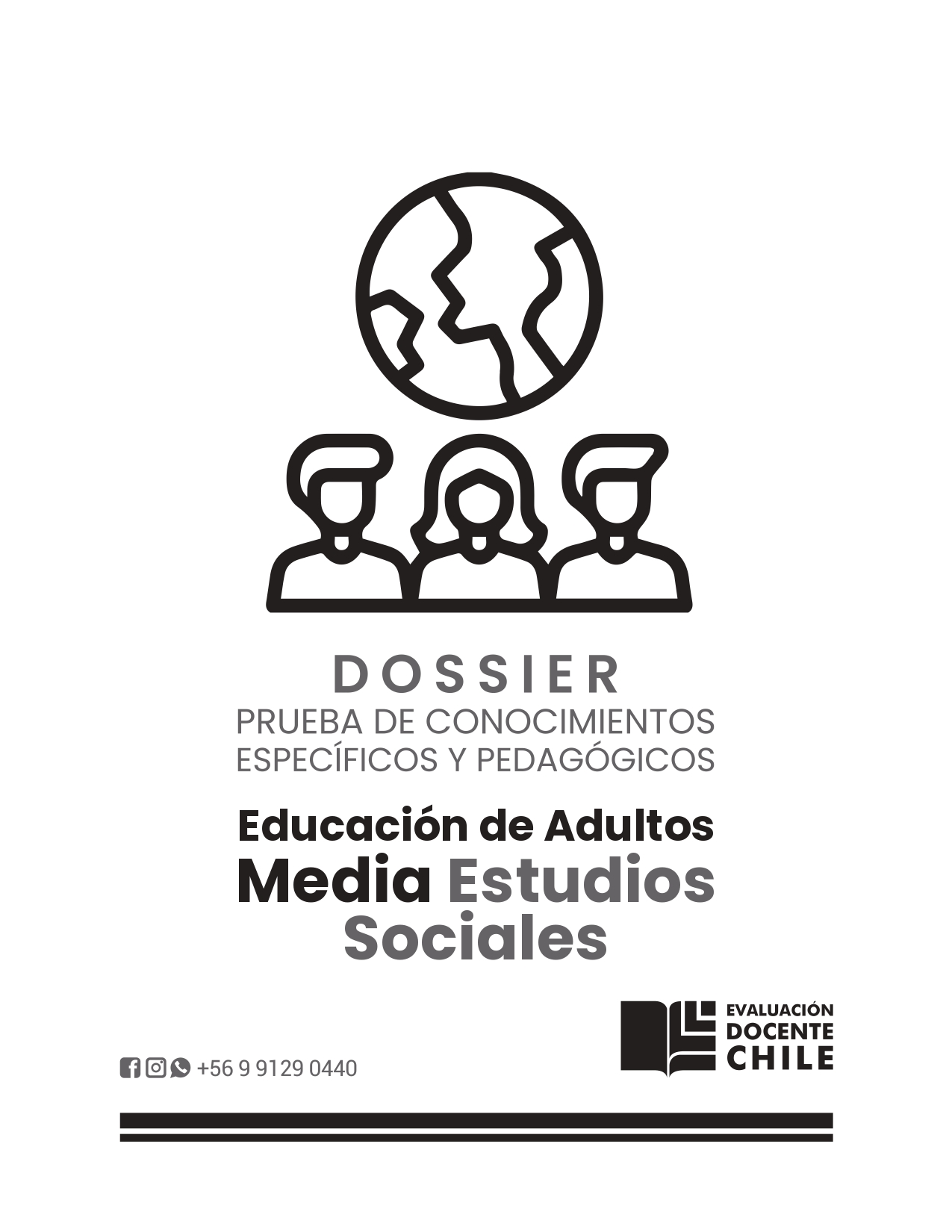 Dossier Prueba De Conocimientos Pedagógicos Ed Adultos Media Lenguaje Evaluación Docente Chile 0837