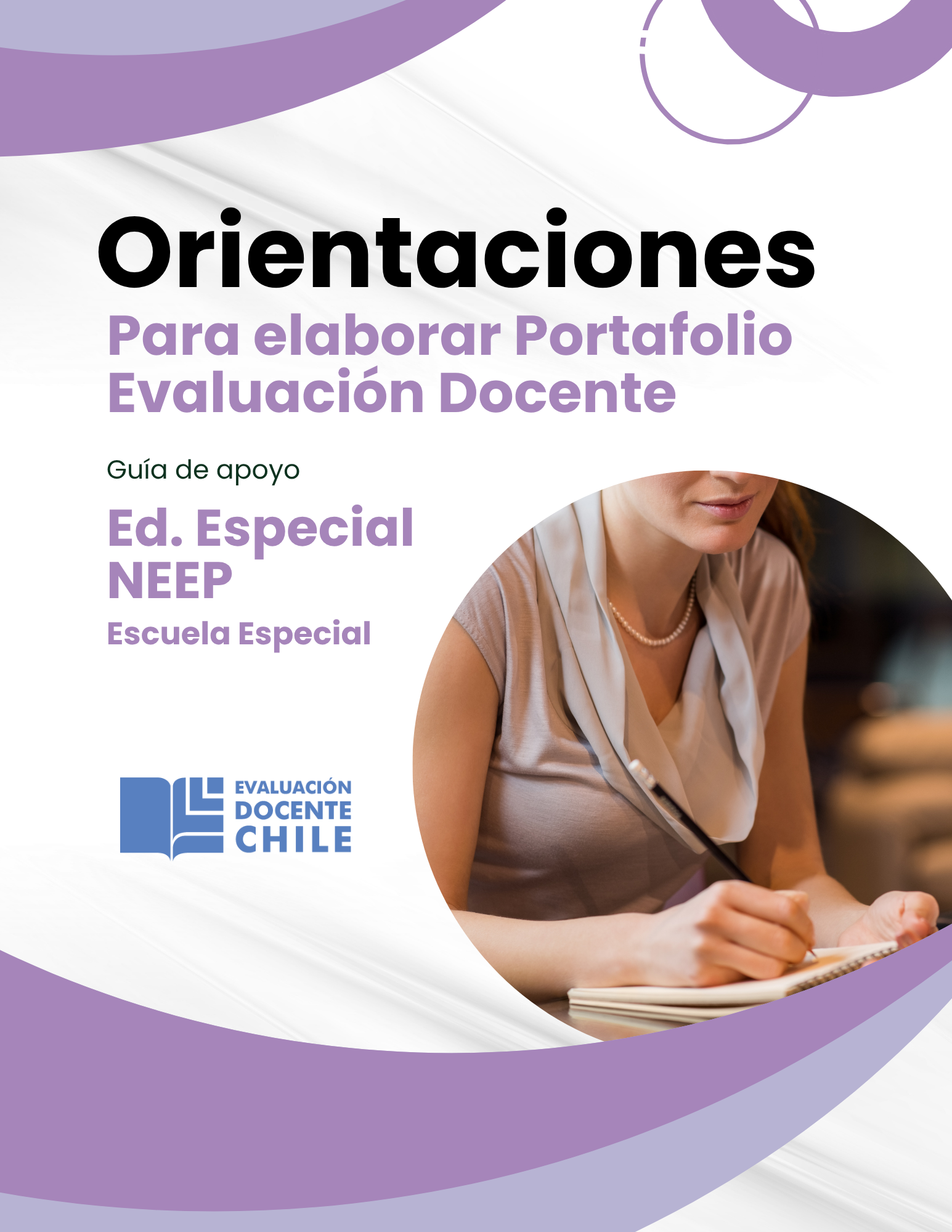 Orientaciones para elaborar Portafolio de Ev. Docente Ed. Especial en Escuela Especial NEEP
