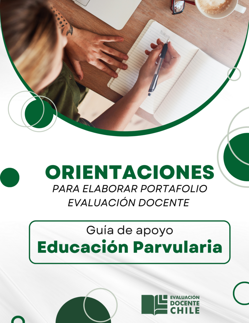 Orientaciones para elaborar Portafolio de Ev. Docente Ed. Parvularia