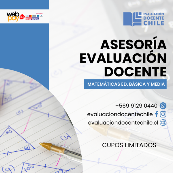 Asesorías Portafolio de Evaluación Docente Matemáticas