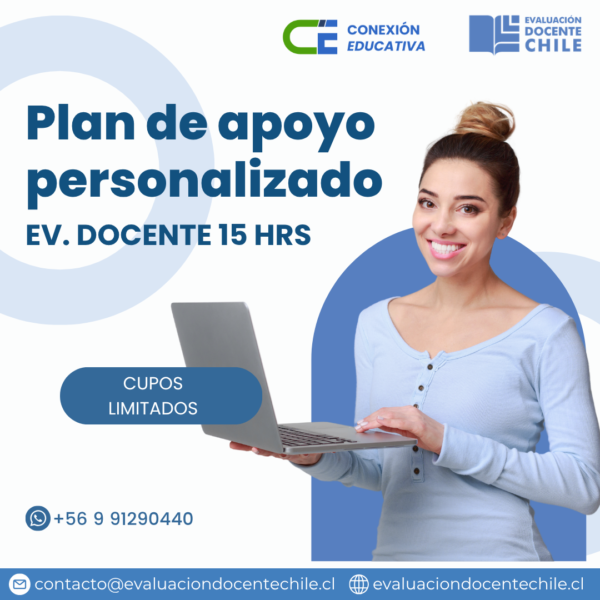 Plan de apoyo personalizado Ev. Docente 15 hrs.