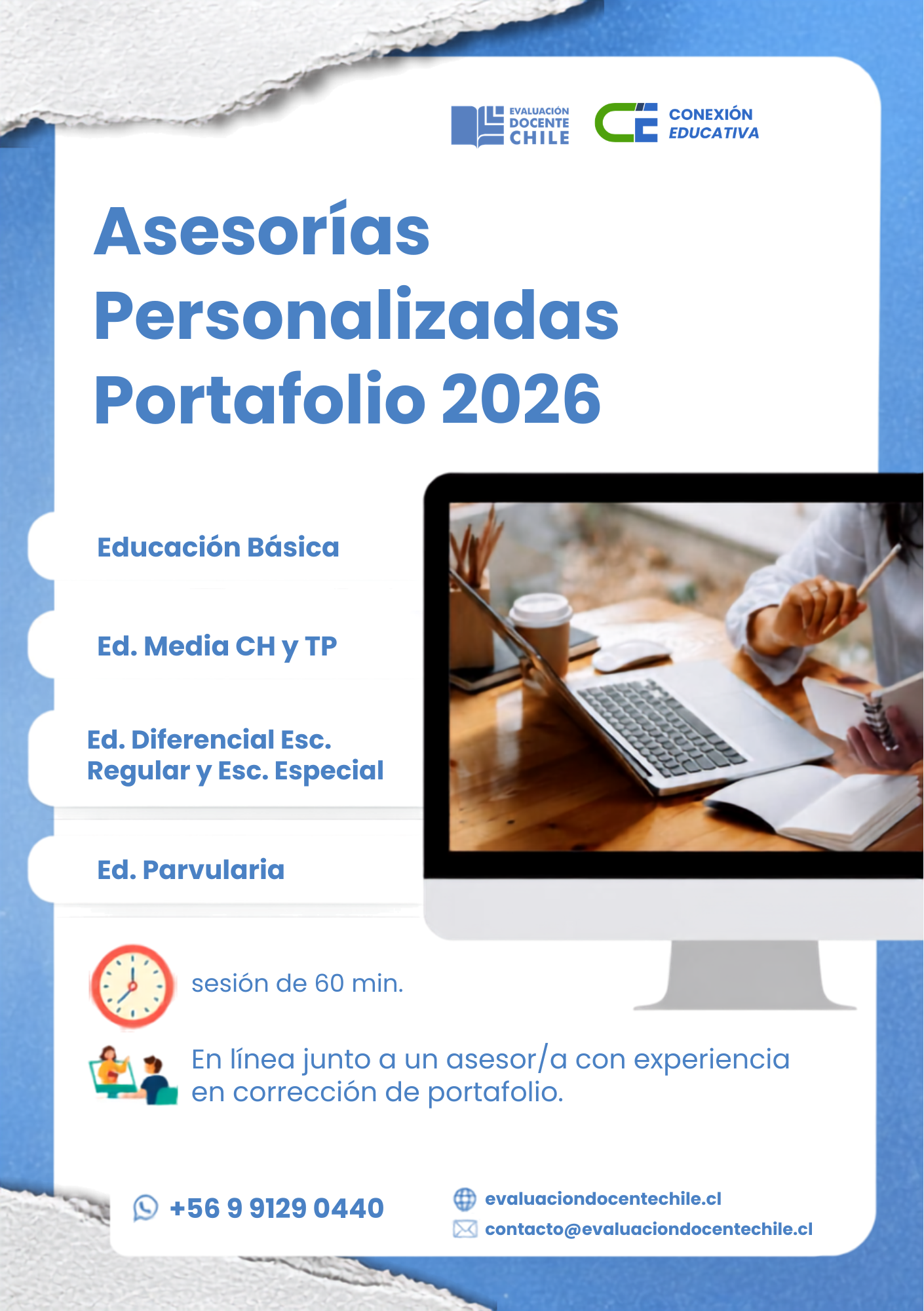 Asesorías Portafolio de Evaluación Docente