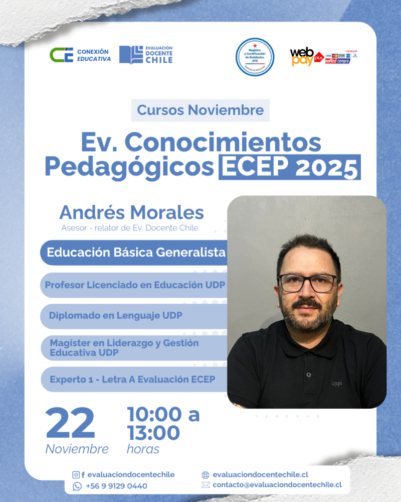 Curso Evaluación de Conocimientos Específicos y Pedagógicos 2025 (ECEP) Ed. Básica Generalista
