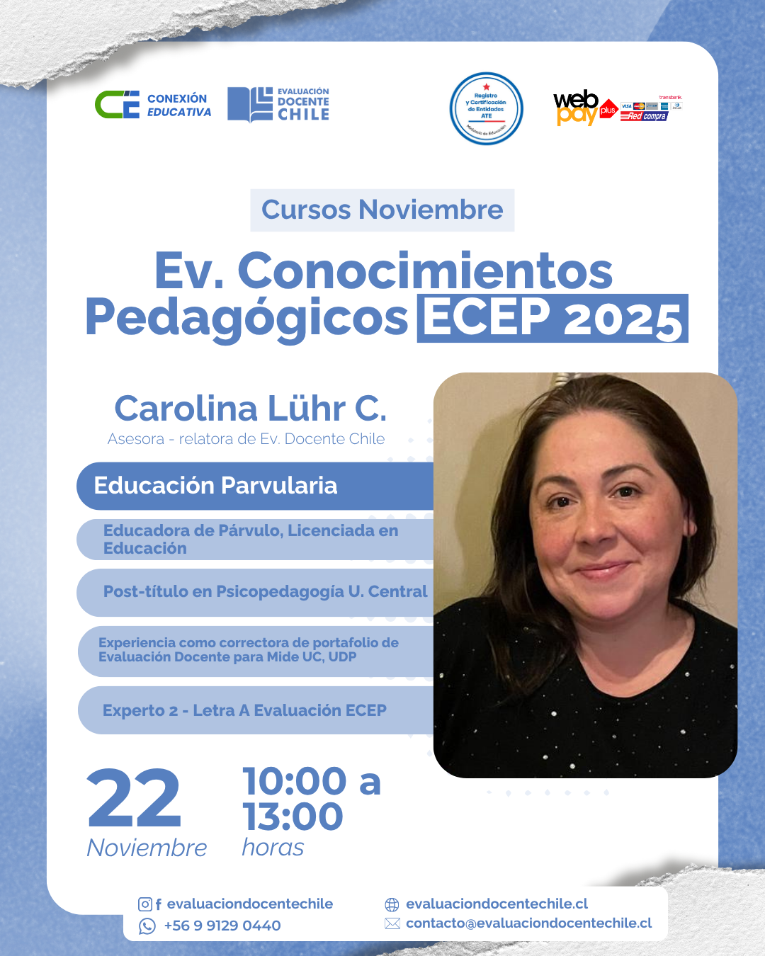 Curso Evaluación de Conocimientos Específicos y Pedagógicos 2025 (ECEP) Ed. Parvularia