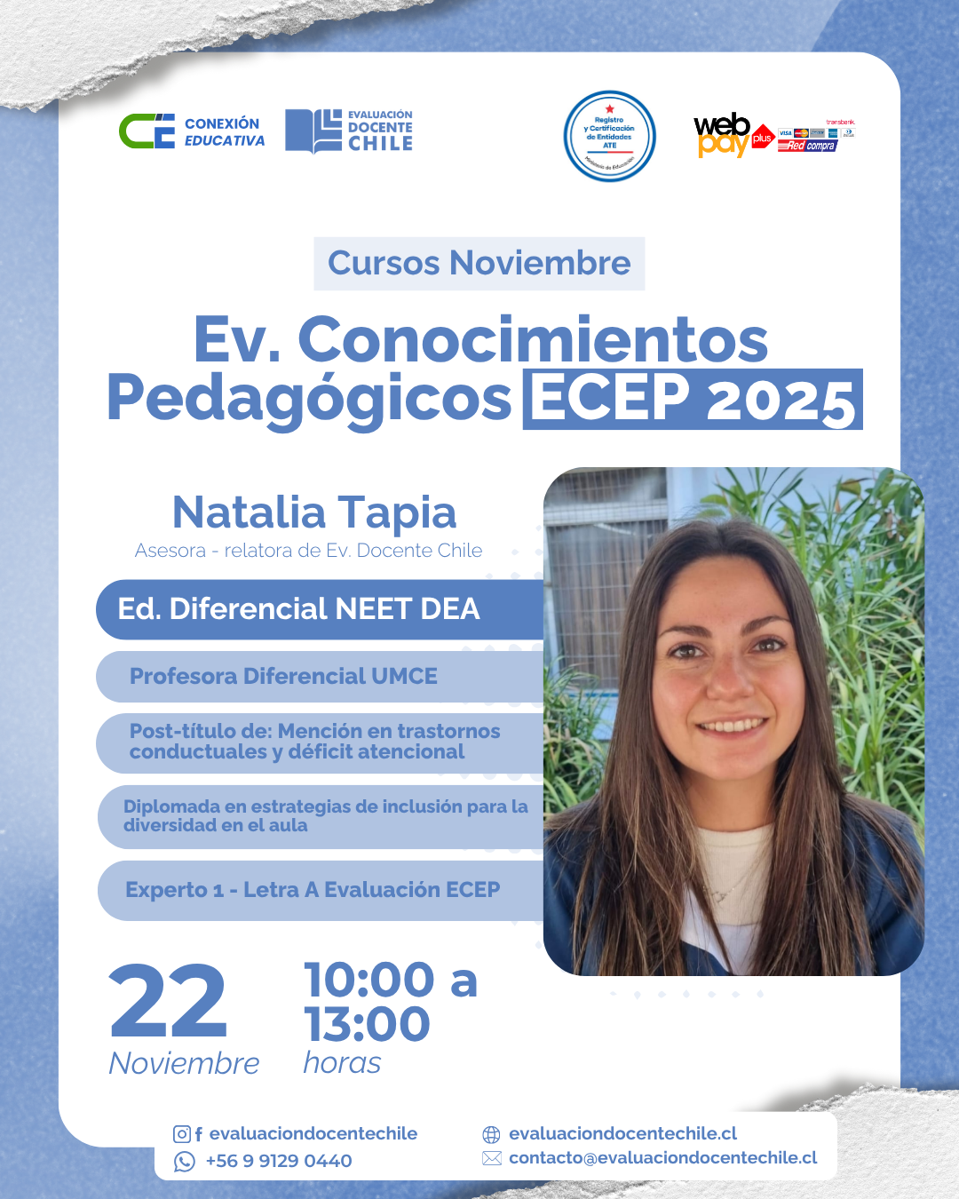 Curso Evaluación de Conocimientos Específicos y Pedagógicos 2025 (ECEP) Ed. Diferencial NEET DEA