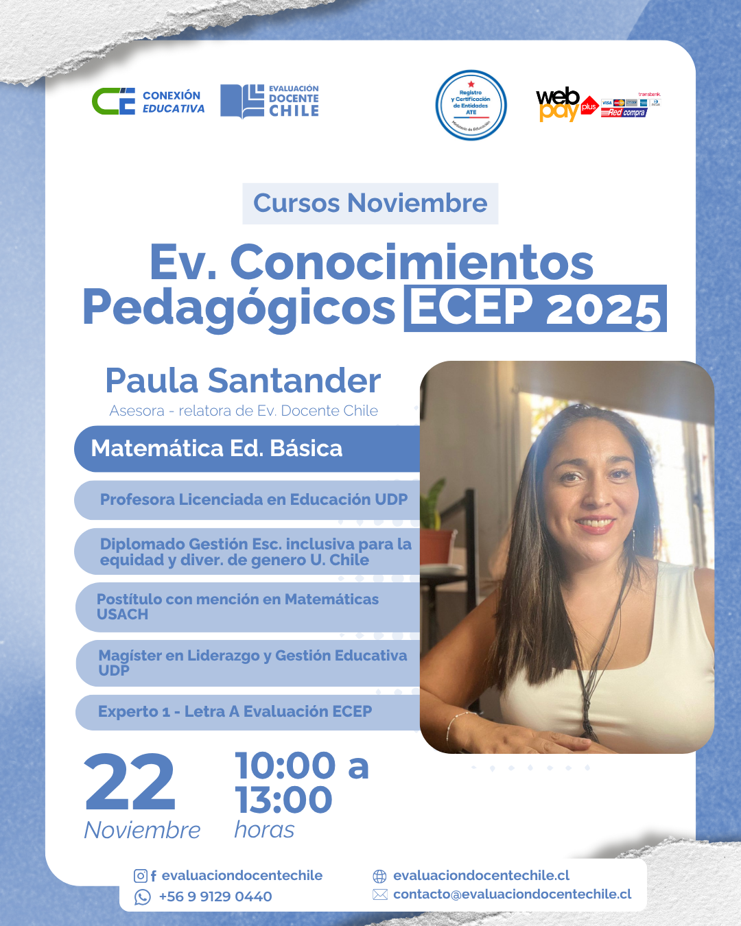 Curso Evaluación de Conocimientos Específicos y Pedagógicos 2025 (ECEP) Ed. Básica Matemáticas