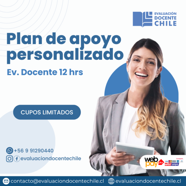 Plan de apoyo personalizado Ev. Docente 12 hrs.