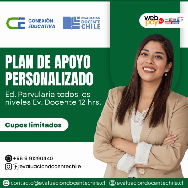 Plan de apoyo personalizado Ev. Docente Ed. Parvularia 12 hrs.