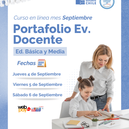Curso "Portafolio Ev. Docente" Ed. Básica y Media (Septiembre)