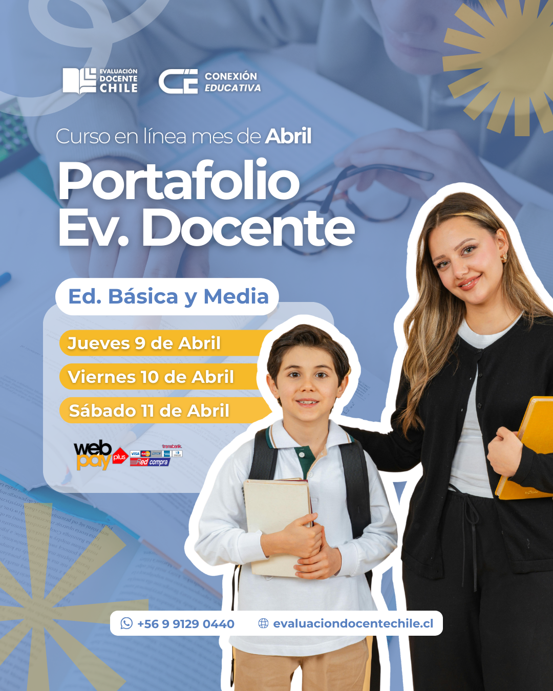 Curso "Portafolio Ev. Docente" Ed. Básica y Media (Abril)