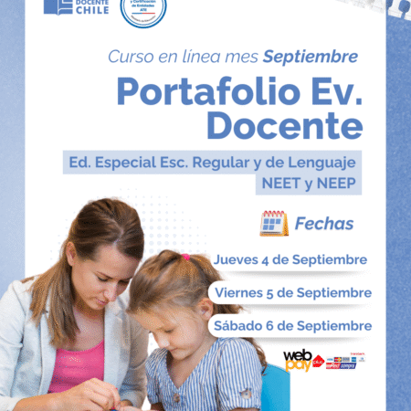 Curso "Portafolio Ev. Docente" Ed. Especial Escuelas Regulares y de Lenguaje