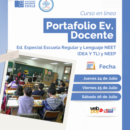 Curso "Portafolio Ev. Docente" Ed. Especial Escuelas Regulares