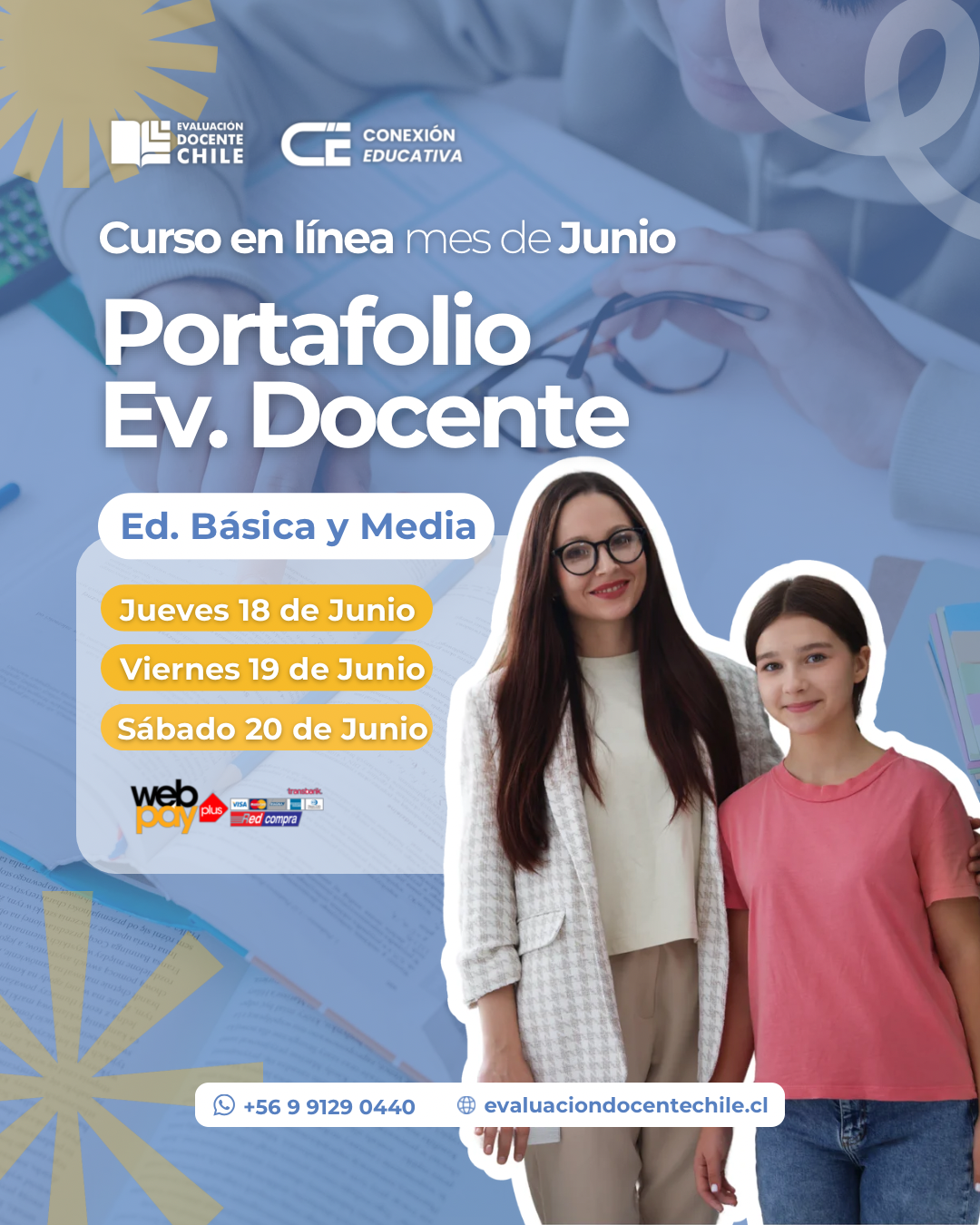 Curso "Portafolio Ev. Docente" Ed. Básica y Media (Junio)