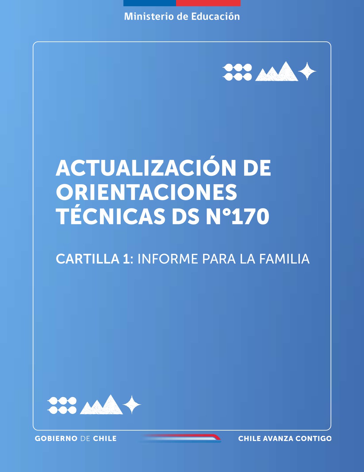 Actualización de Orientaciones Técnicas DS N°170