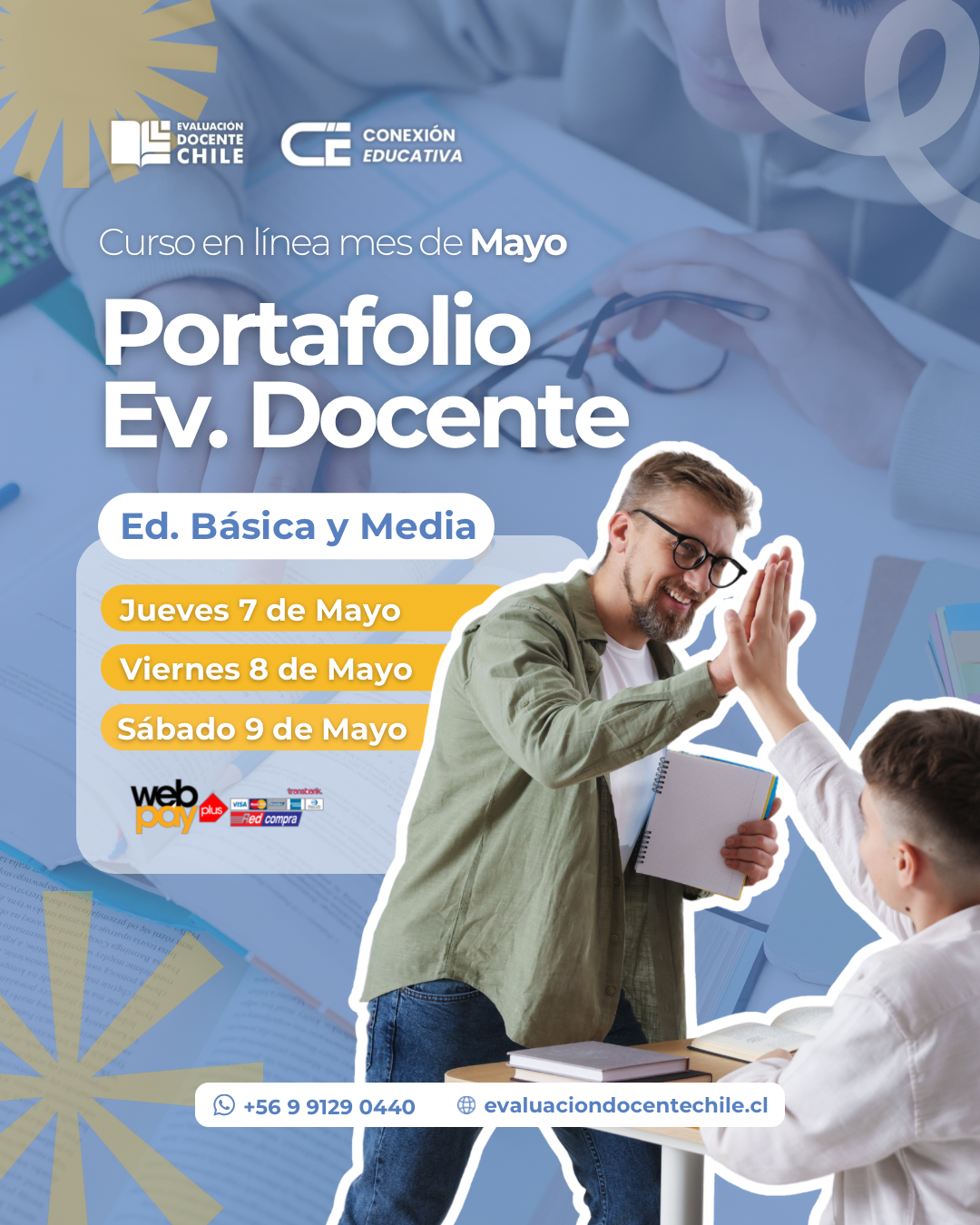 Curso "Portafolio Ev. Docente" Ed. Básica y Media (Mayo)