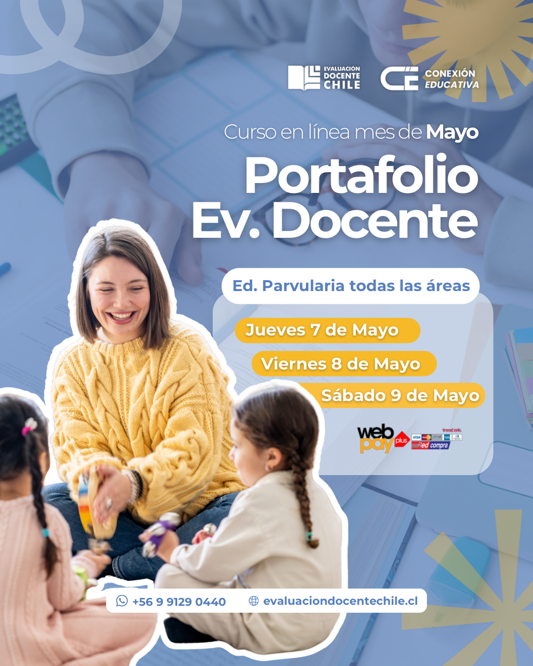 Curso "Portafolio Ev. Docente" Ed. Parvularia (Mayo)