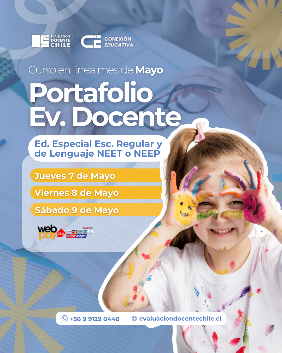 Curso "Portafolio Ev. Docente" Ed. Especial escuela regular y de lenguaje (NEET o NEEP) (Mayo)
