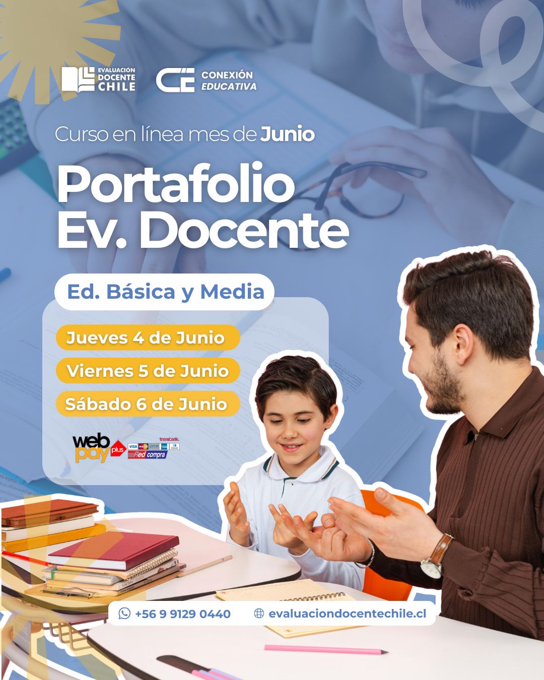 Curso "Portafolio Ev. Docente" Ed. Básica y Media (Junio)