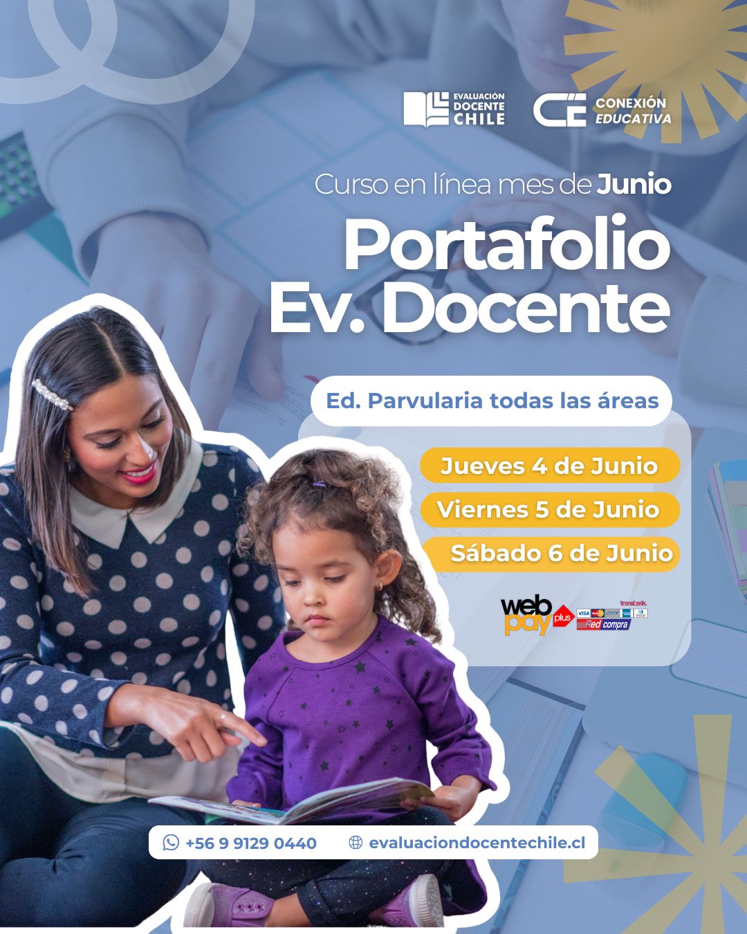 Curso "Portafolio Ev. Docente" Ed. Parvularia (Junio)