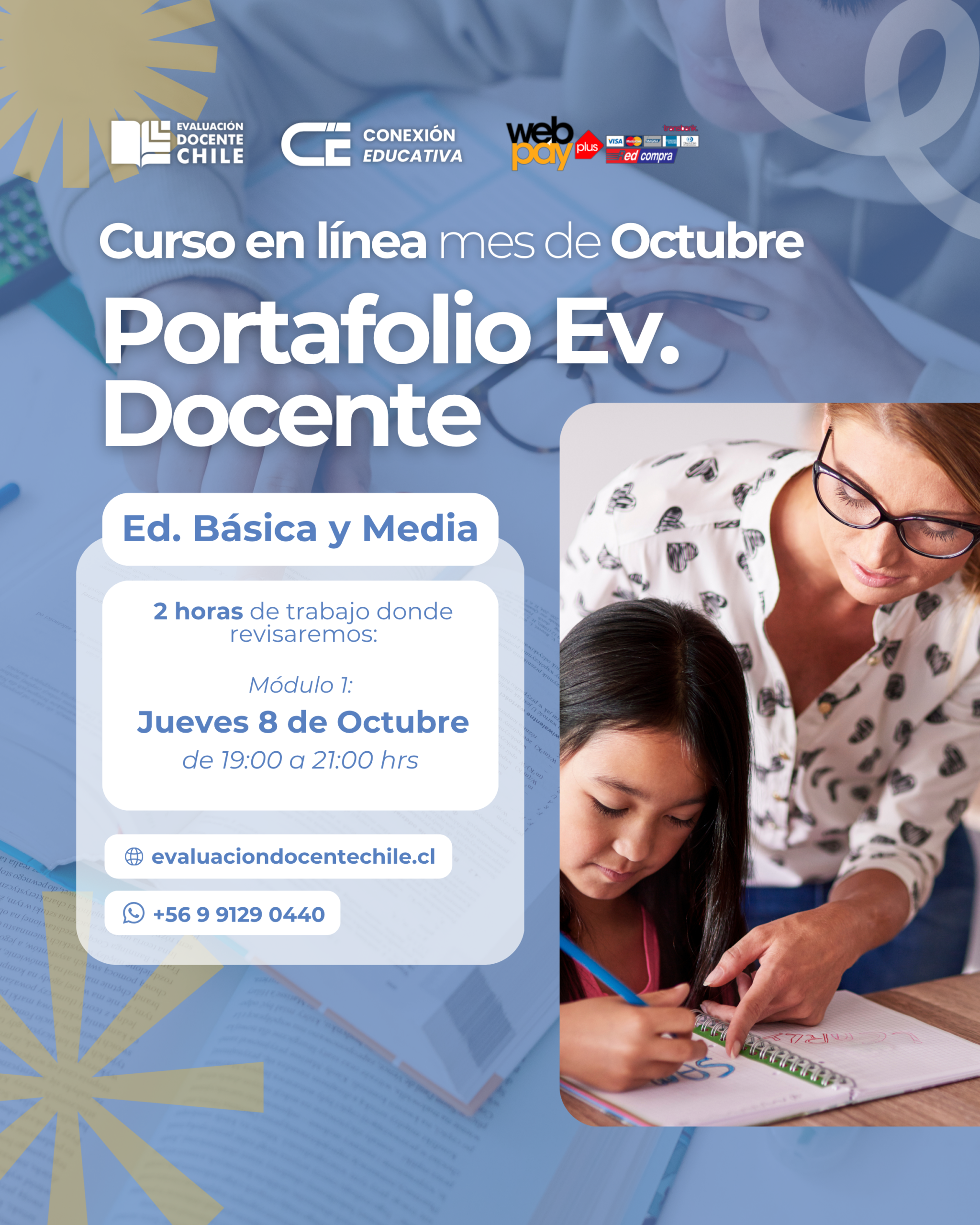 Curso Módulo 1 “Portafolio Ev. Docente” Ed. Básica y Media (Octubre)
