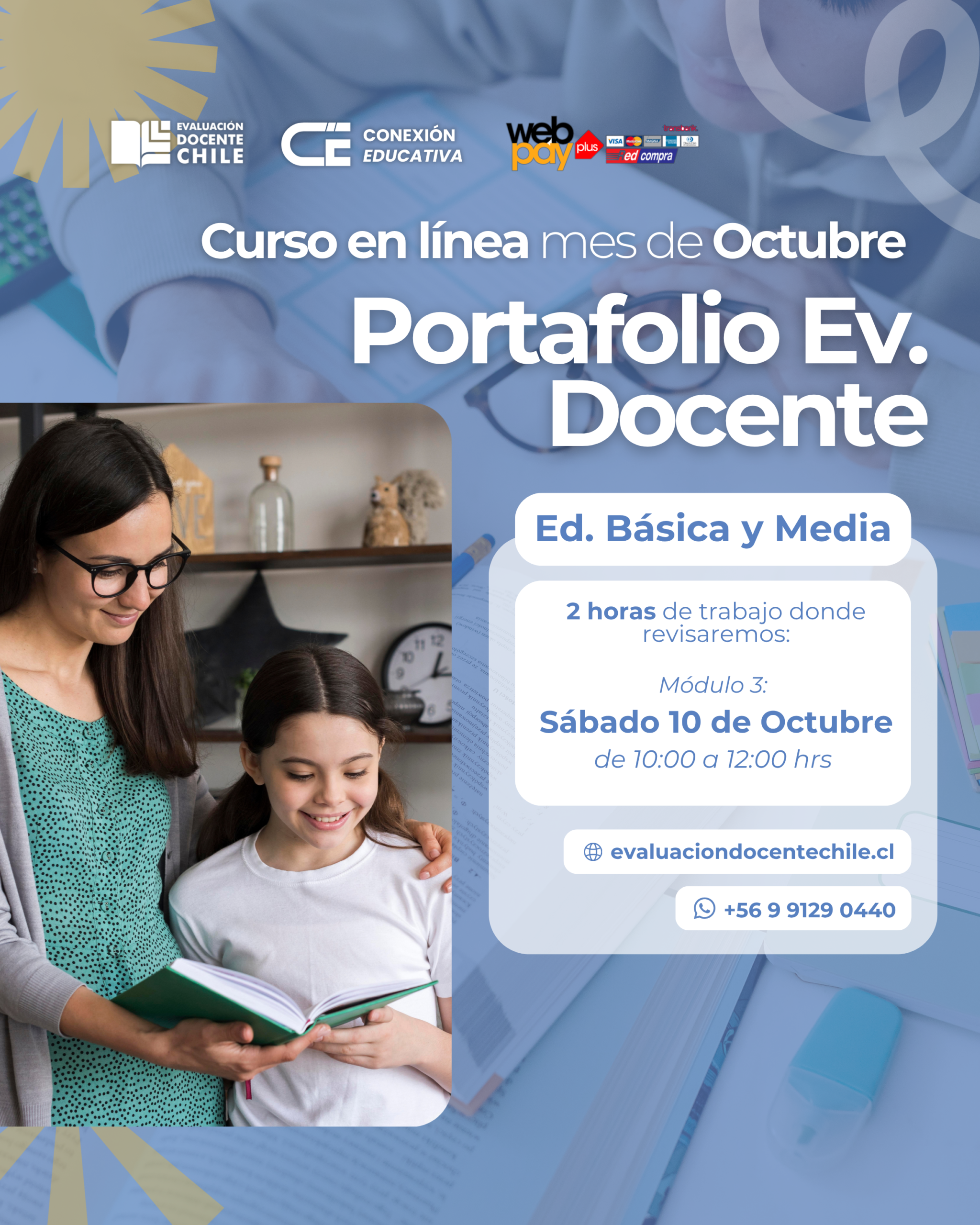 Curso Módulo 3 “Portafolio Ev. Docente” Ed. Básica y Media (Octubre)