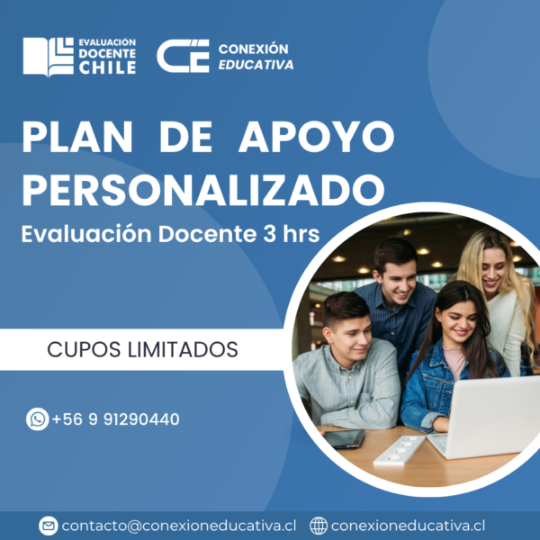 Plan de apoyo personalizado Ev. Docente 3 hrs.