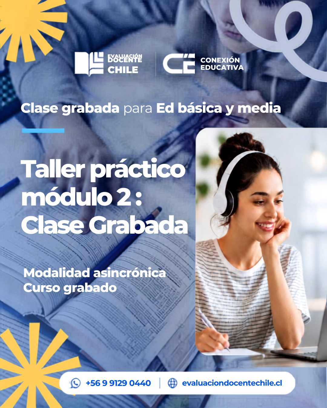 Taller Módulo 2: Clase Grabada - Portafolio de Ev. Docente Ed. Básica y Media (2026)